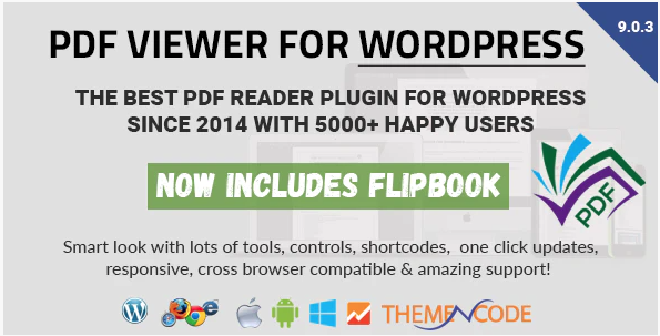 PDF Viewer pour WordPress