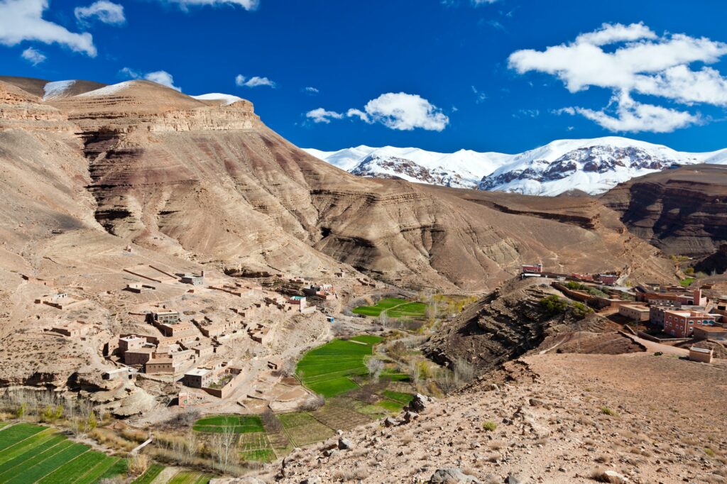 Maroc: landscape of Dades Valley